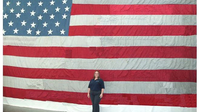 Flag restored AFTER